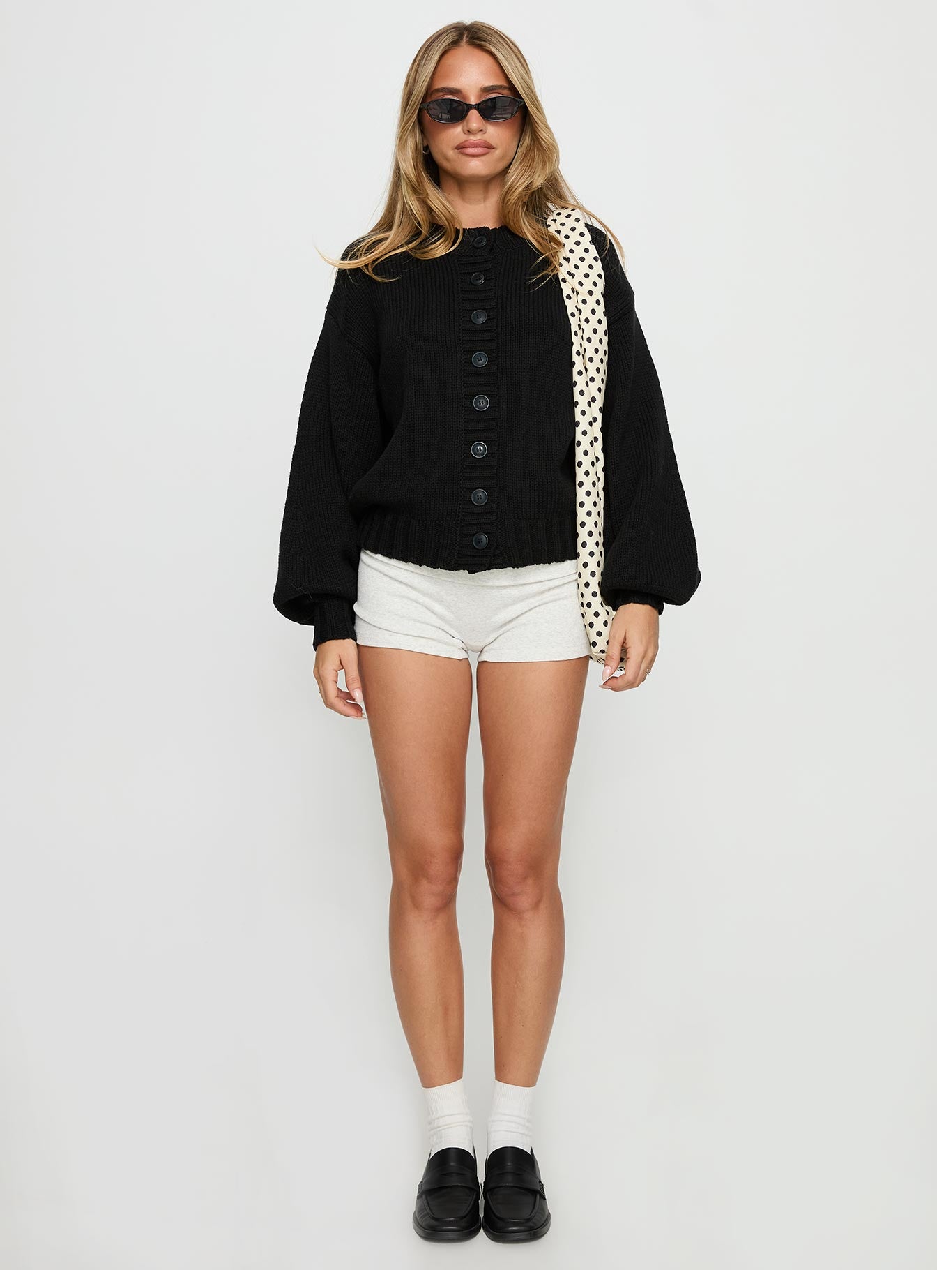 Edern Cardigan Black - Image 7