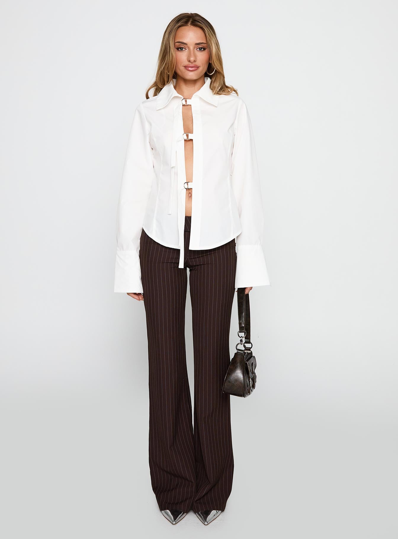 The Temptation Long Sleeve Top White - Image 7