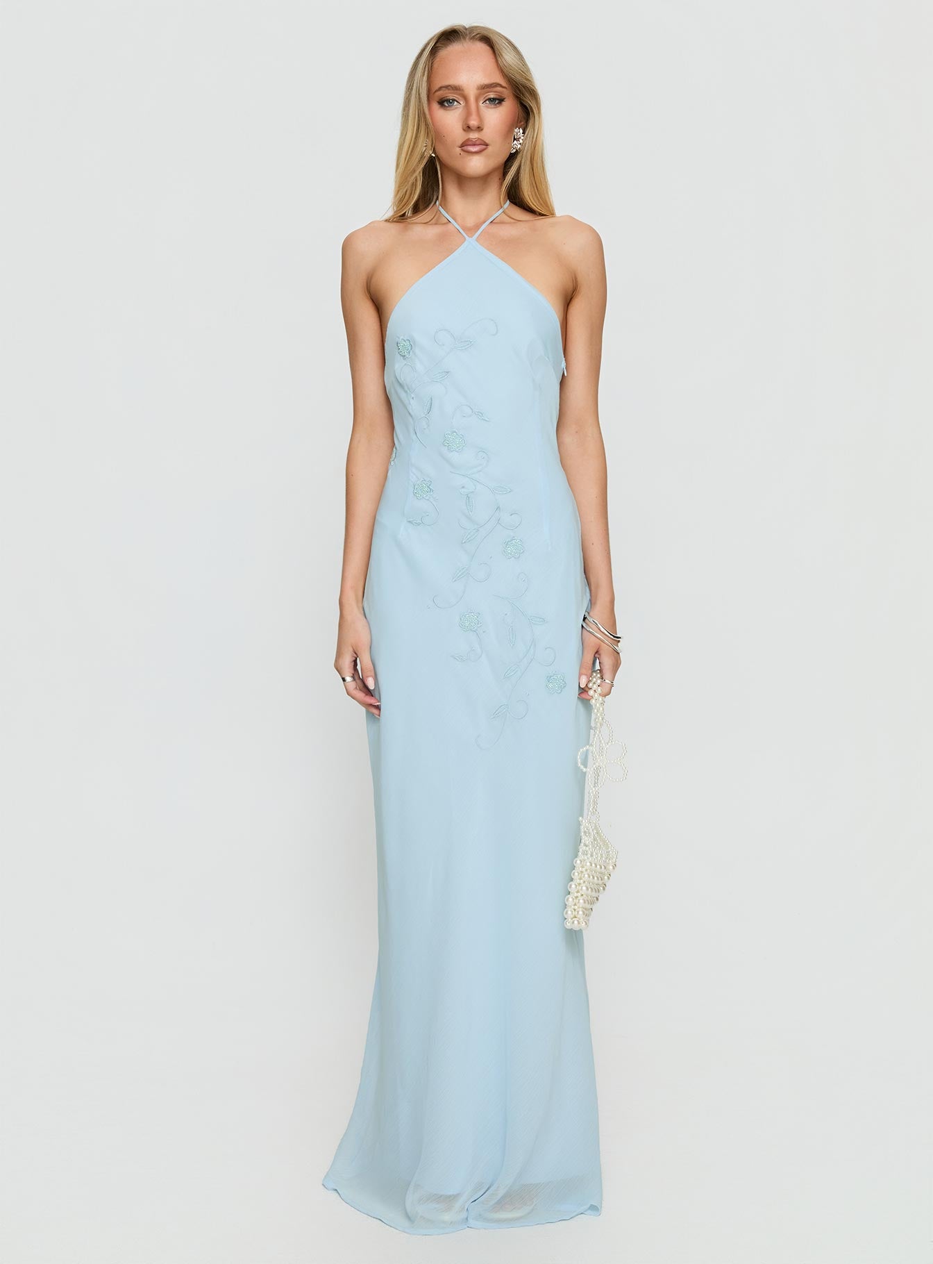 Epilogues Arrowhead Maxi Dress Blue - Image 7