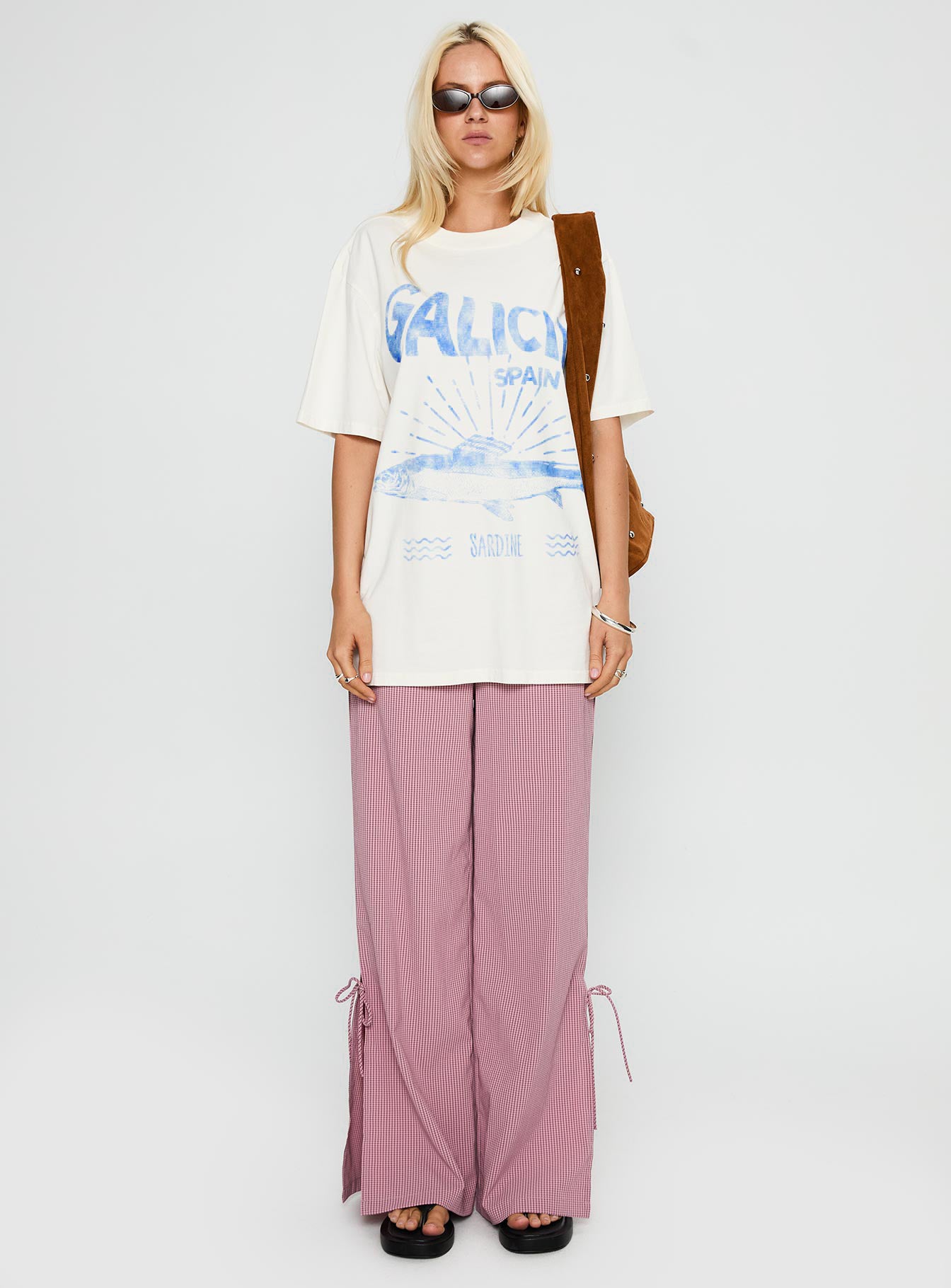 Galicia Spain Graphic Tee White / Blue - Image 7