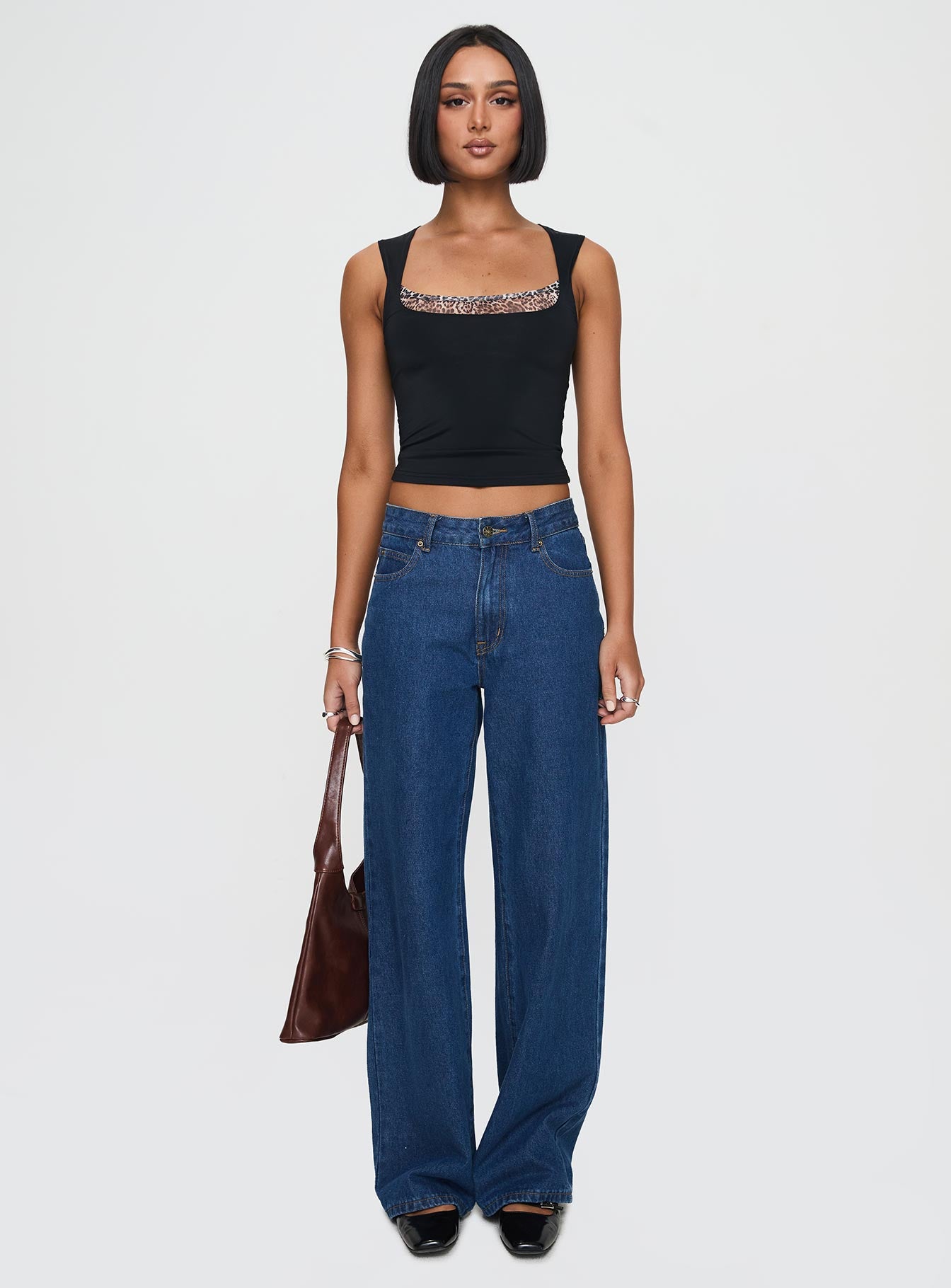 Xandi Top Black Leopard - Image 7