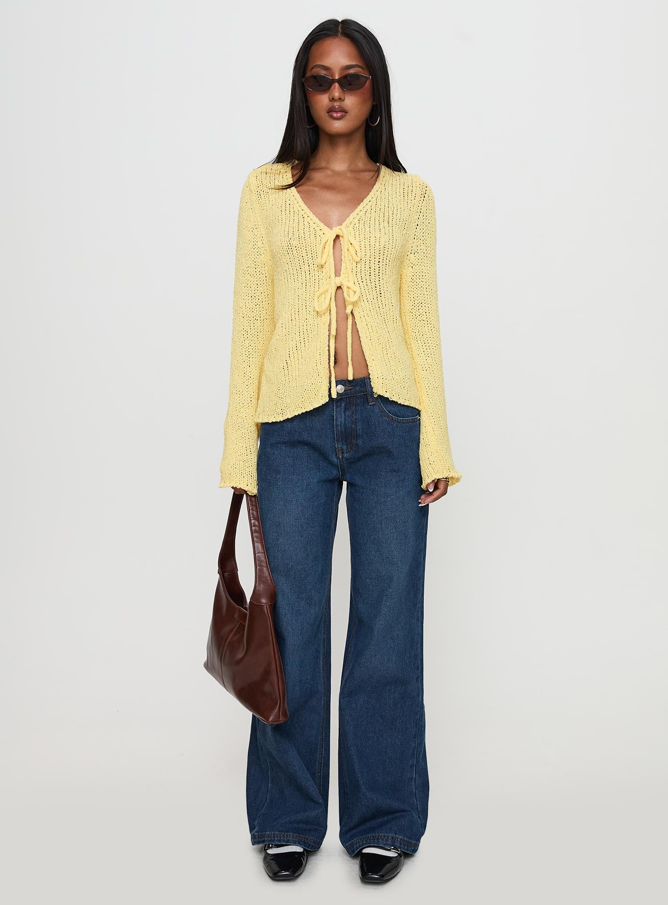 Swain Knit Cardigan Lemon - Image 7