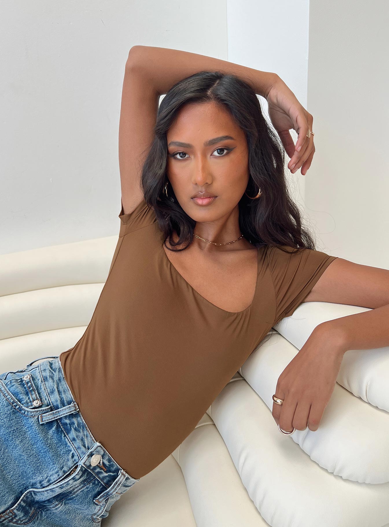 Byer Bodysuit Brown - Image 7