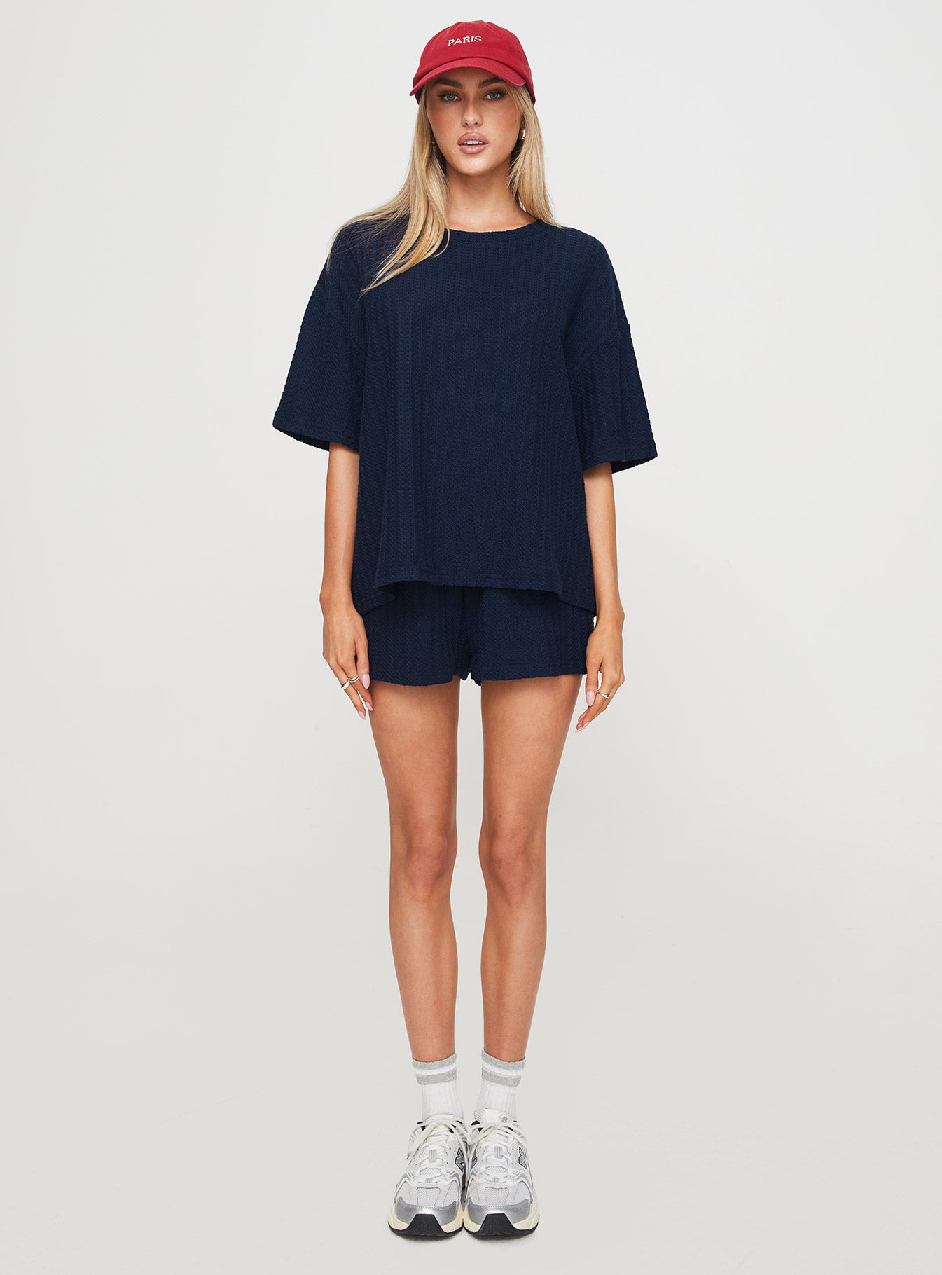 Cammie Knit Set Navy - Image 7