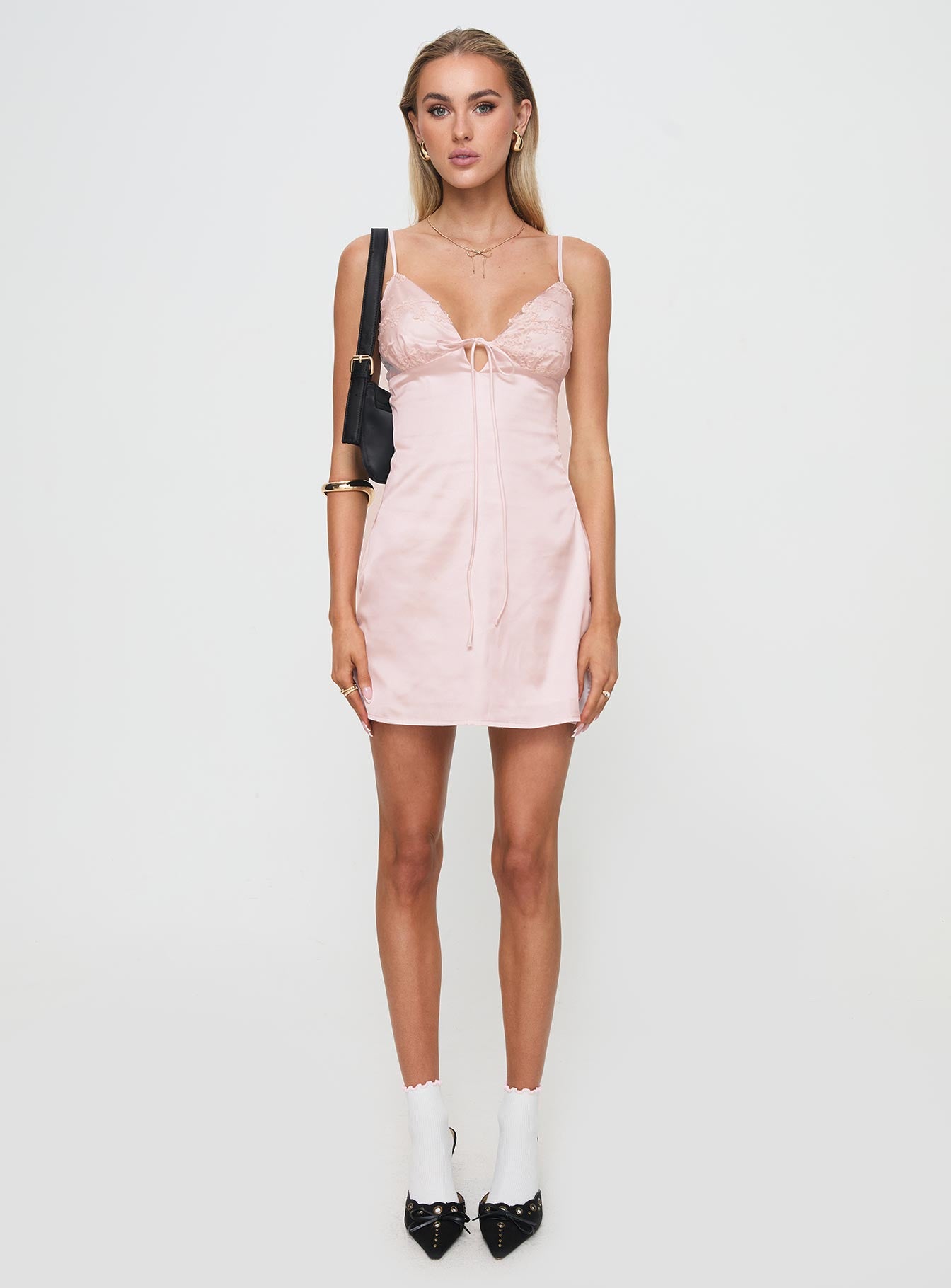 Karrey Mini Dress Blush - Image 7