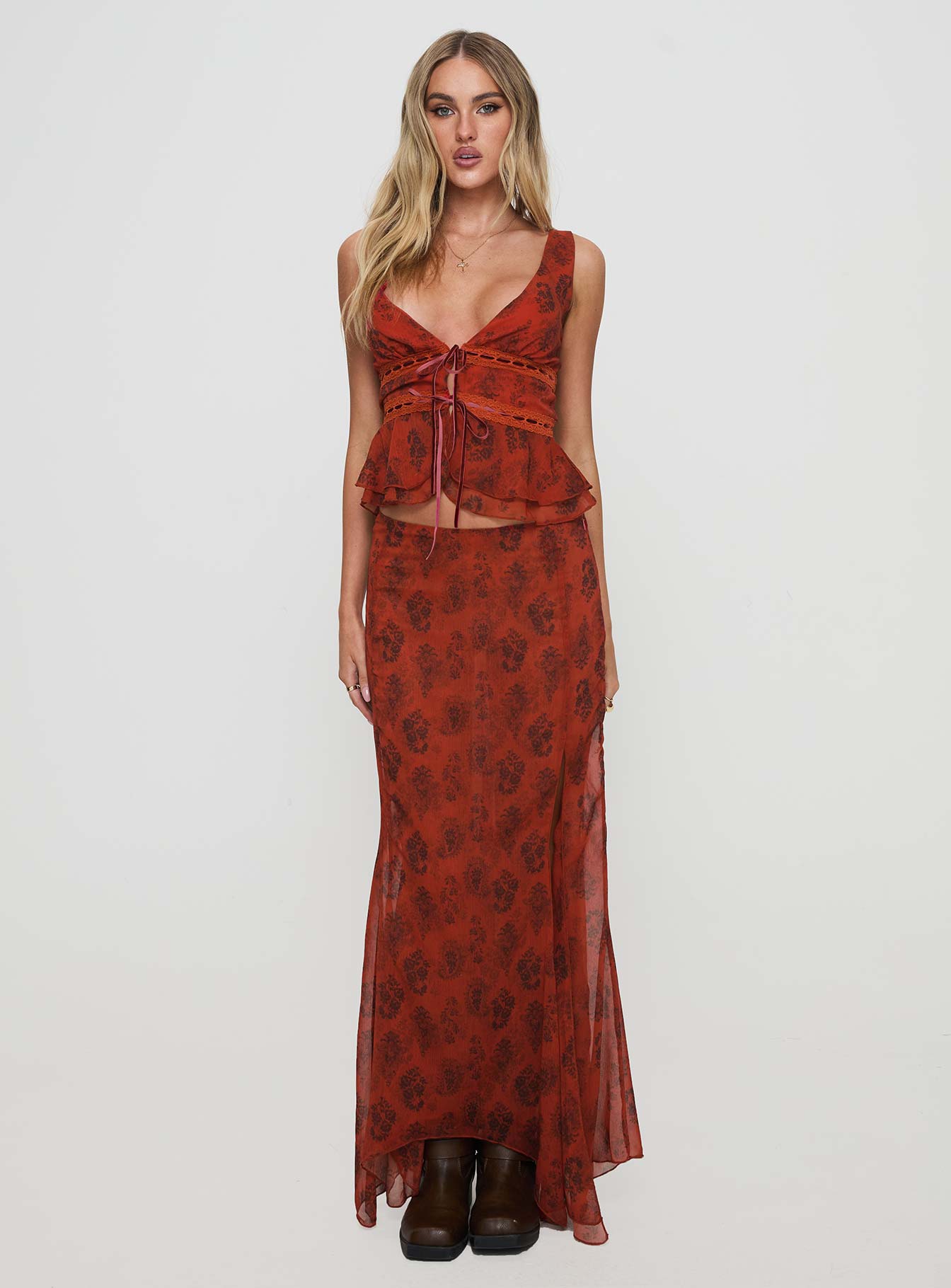 Nikolise Top Red - Image 7