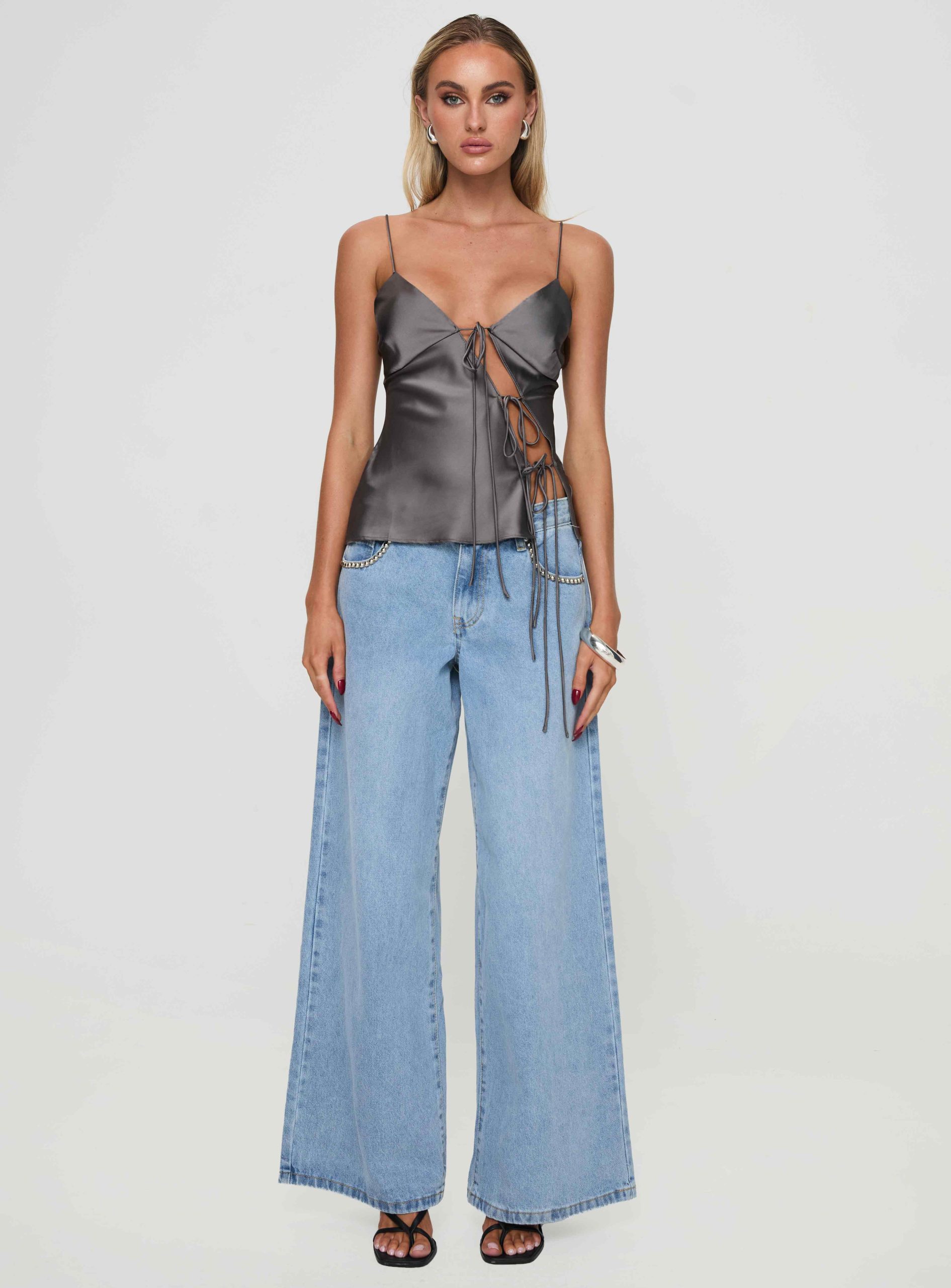 Mariah Top Grey - Image 7