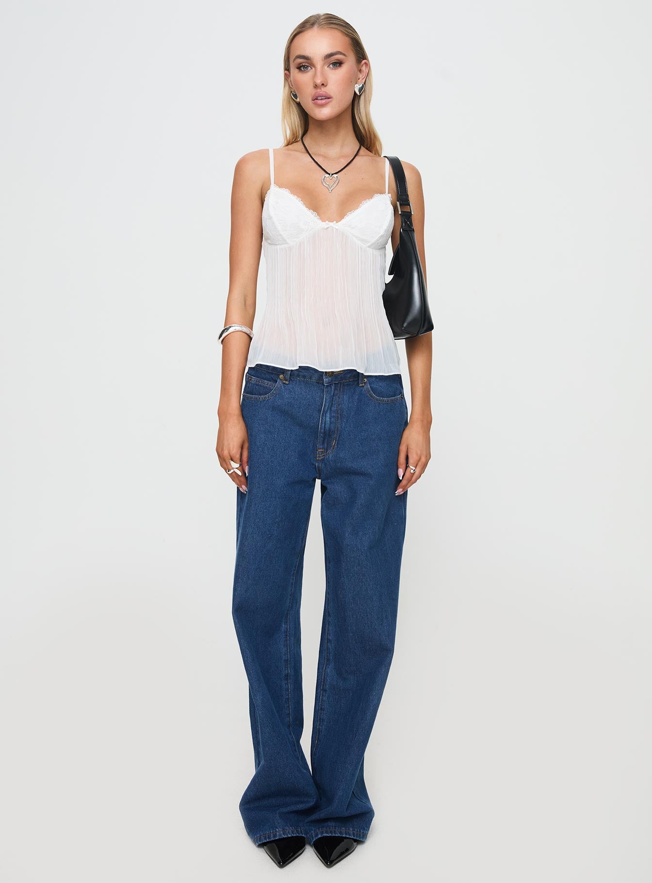 Zami Pleat Top White - Image 7