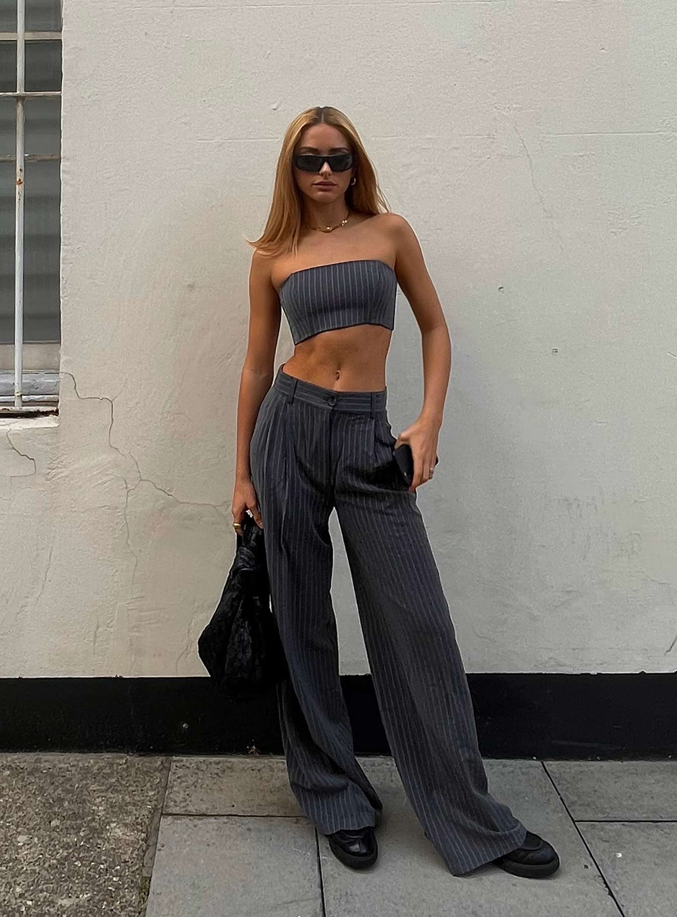 JGR & STN Bella Slouch Trouser Grey - Image 6