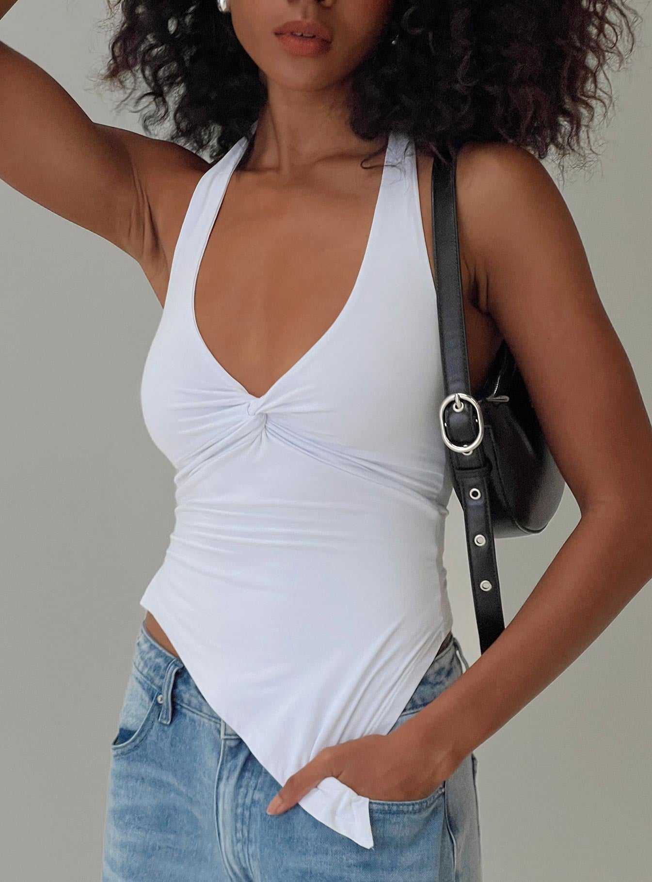 Chilli Halter Top White - Image 8