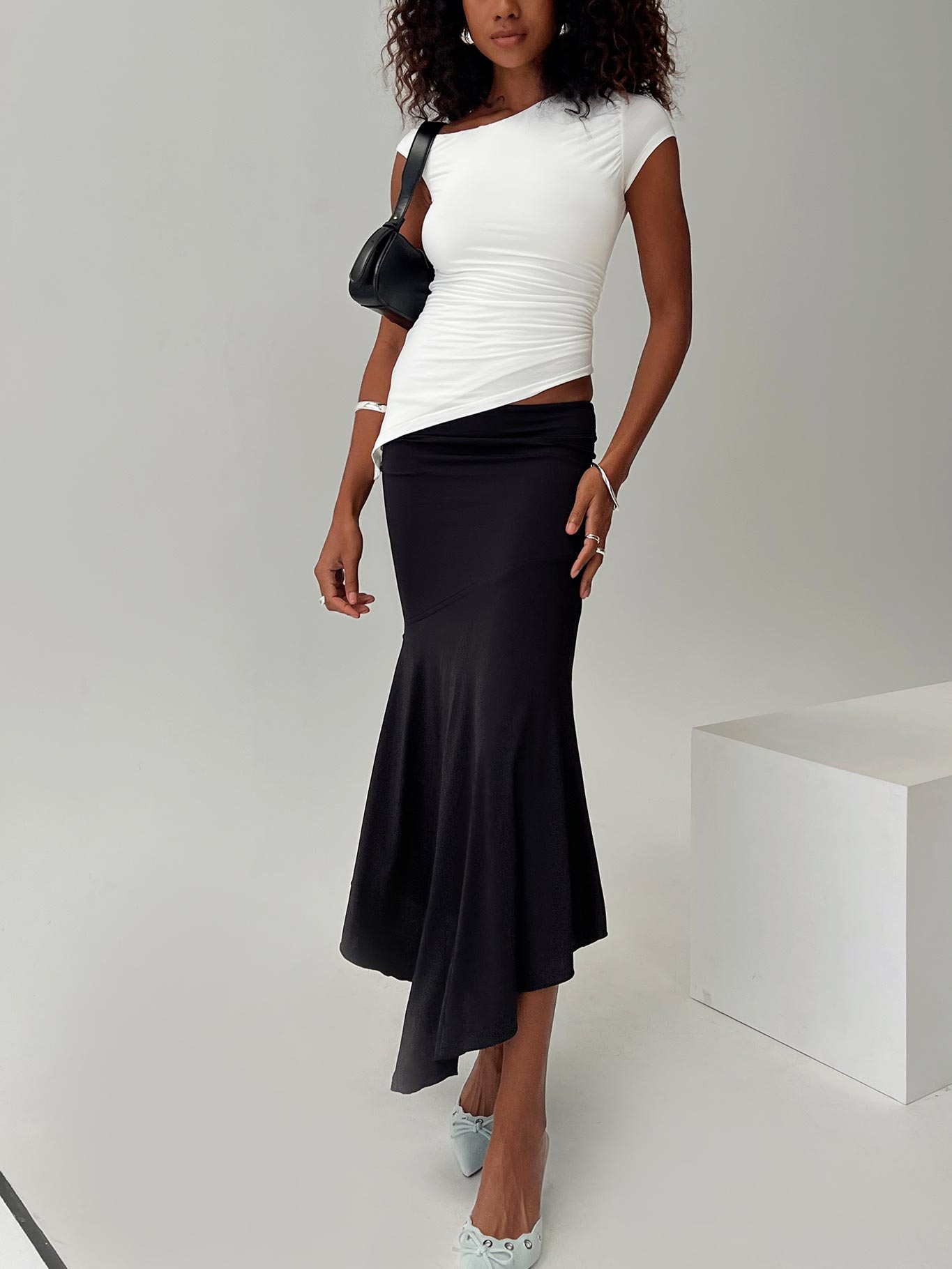 Dreamberry Maxi Skirt Black - Image 8