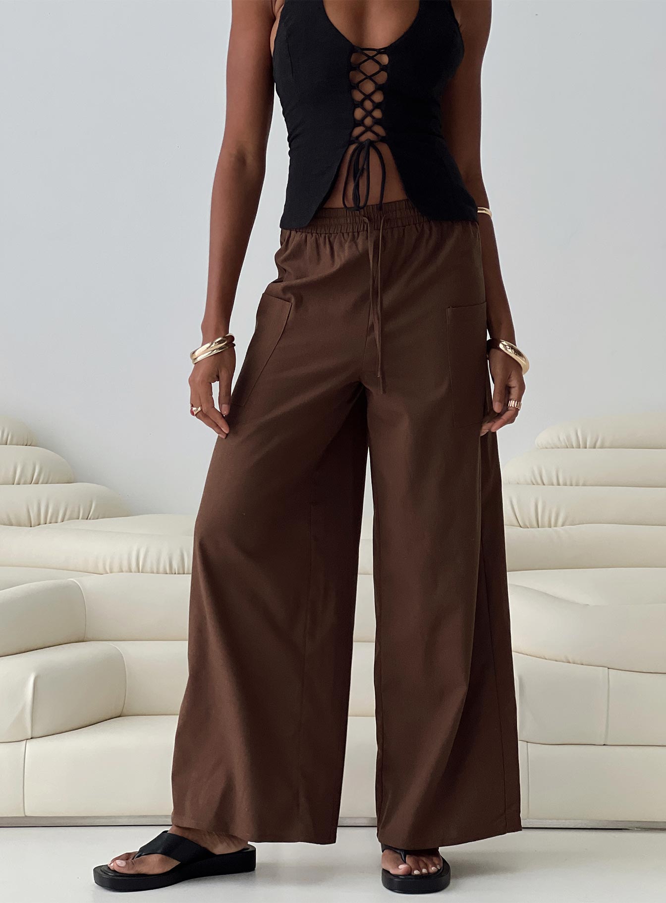 Brunie Pants Chocolate - Image 8