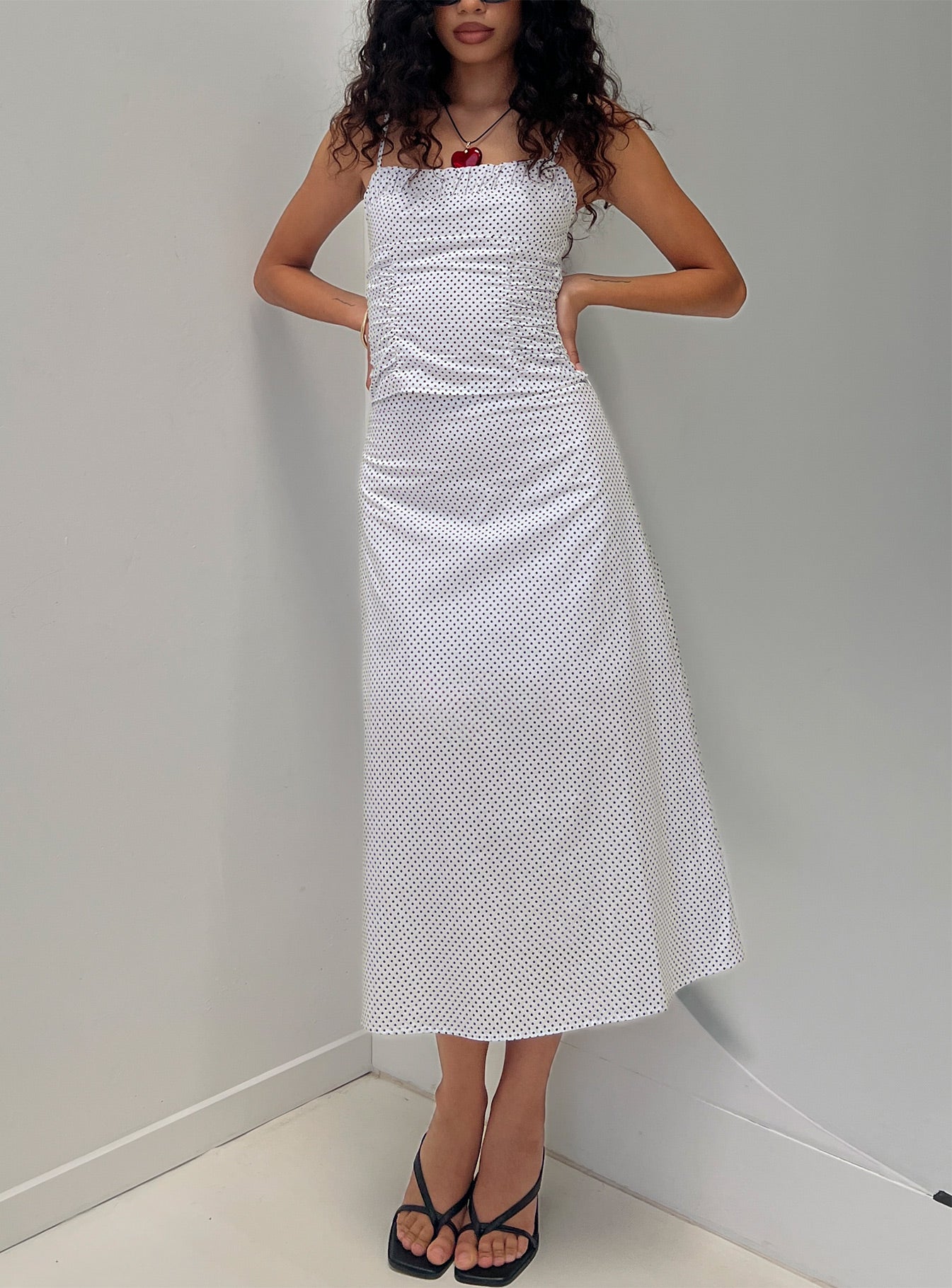 Shining Mirrors Set White / Black Polka - Image 8