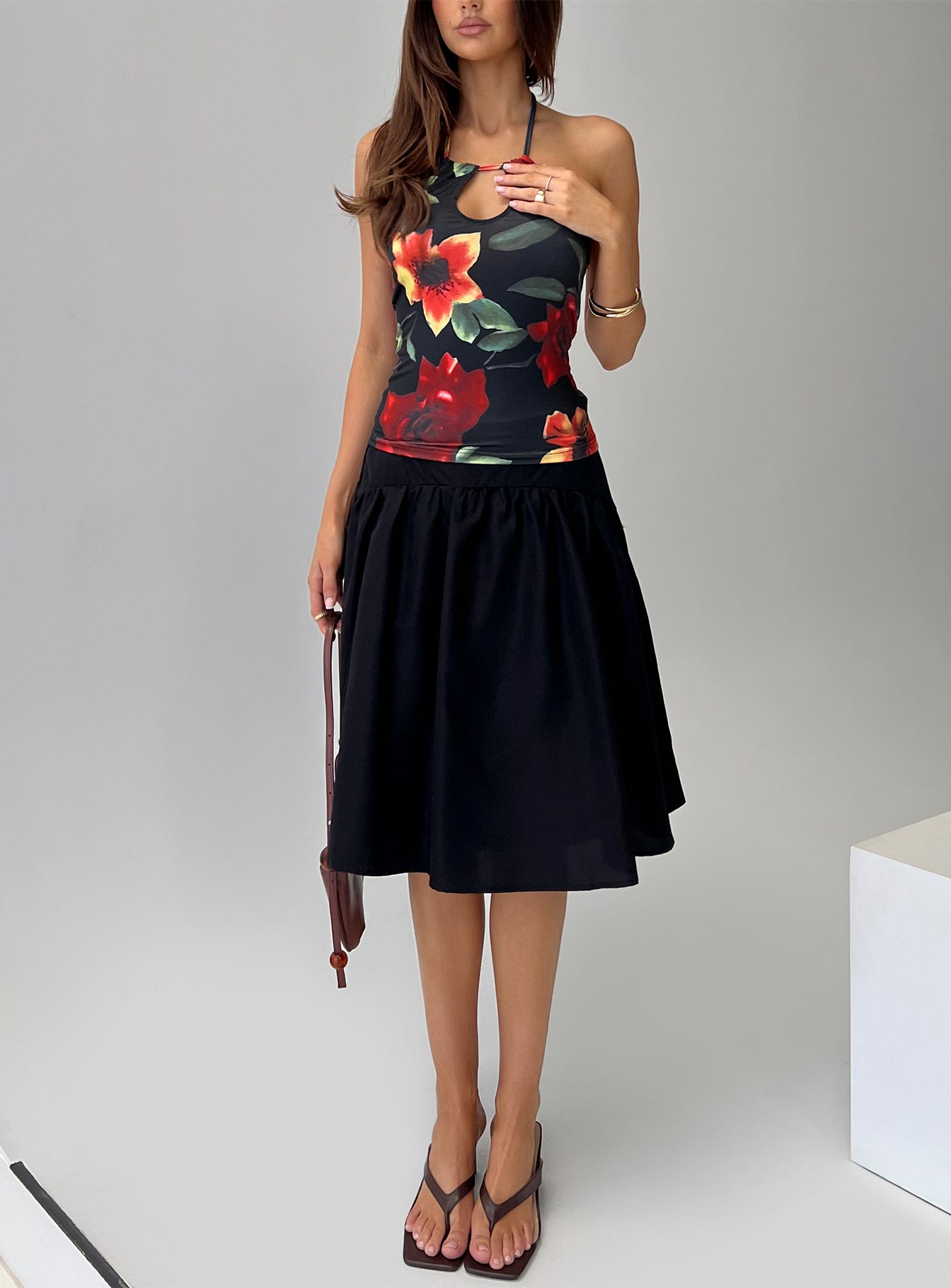 Inside Jokes Top Floral Multi - Image 8