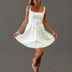 Martie Mini Dress White