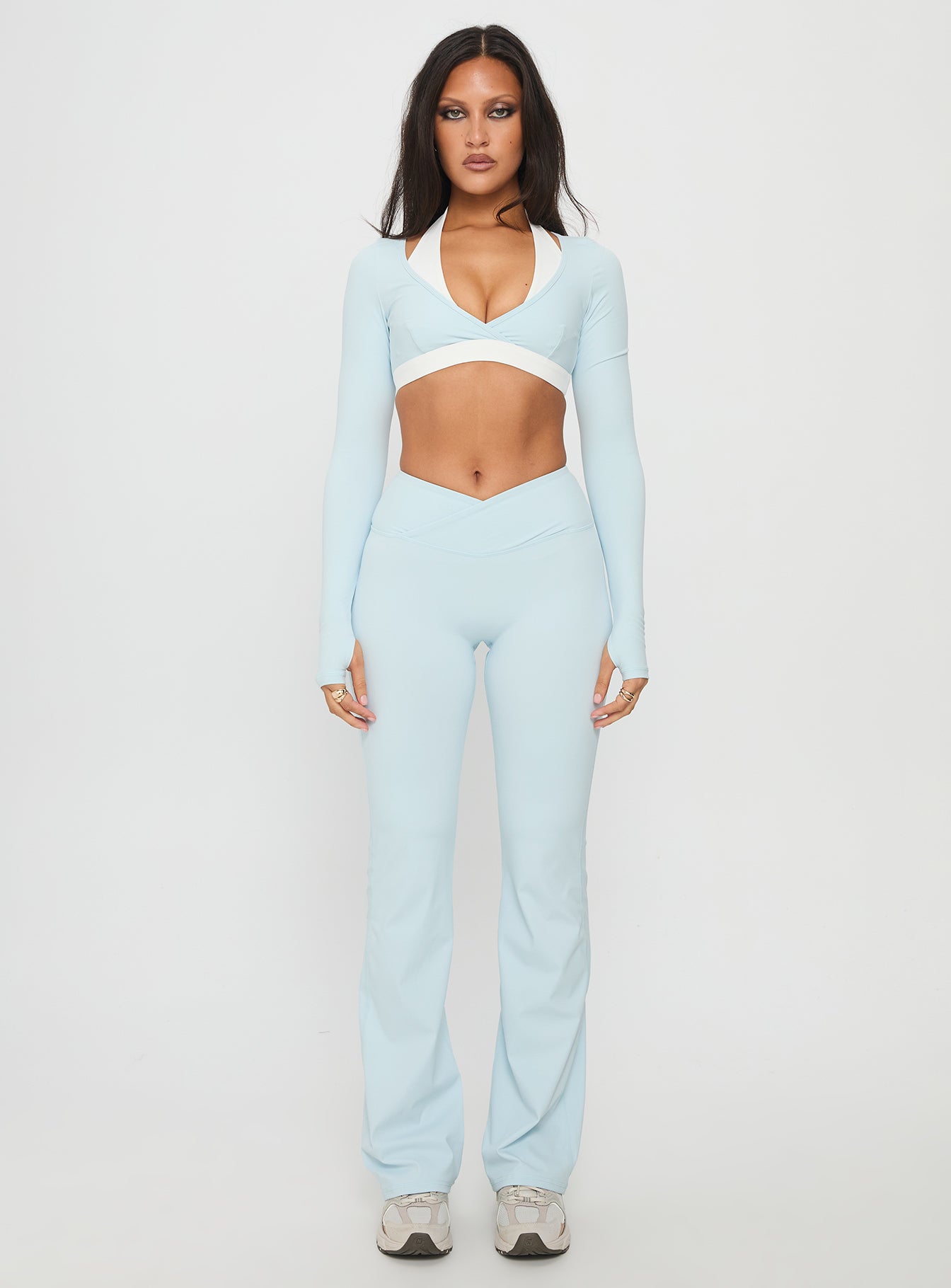 Sunday Session Active Flare Leg Pant Blue - Image 9