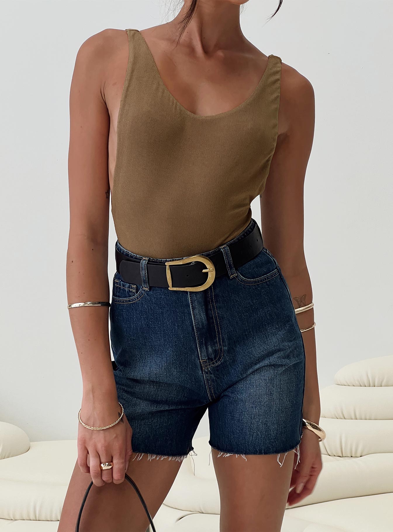 Impala Shorts Mid Wash Denim - Image 8