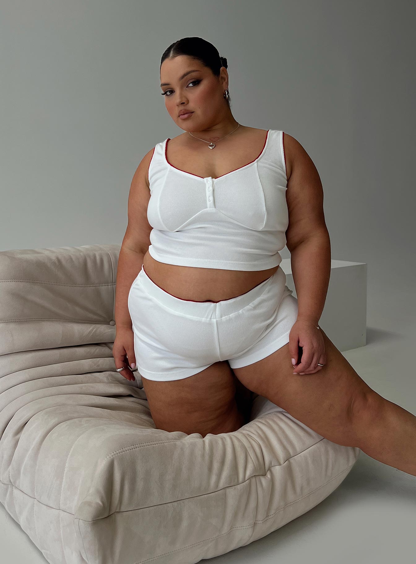 Motif Rib Sleep Set Ivory Curve - Image 8