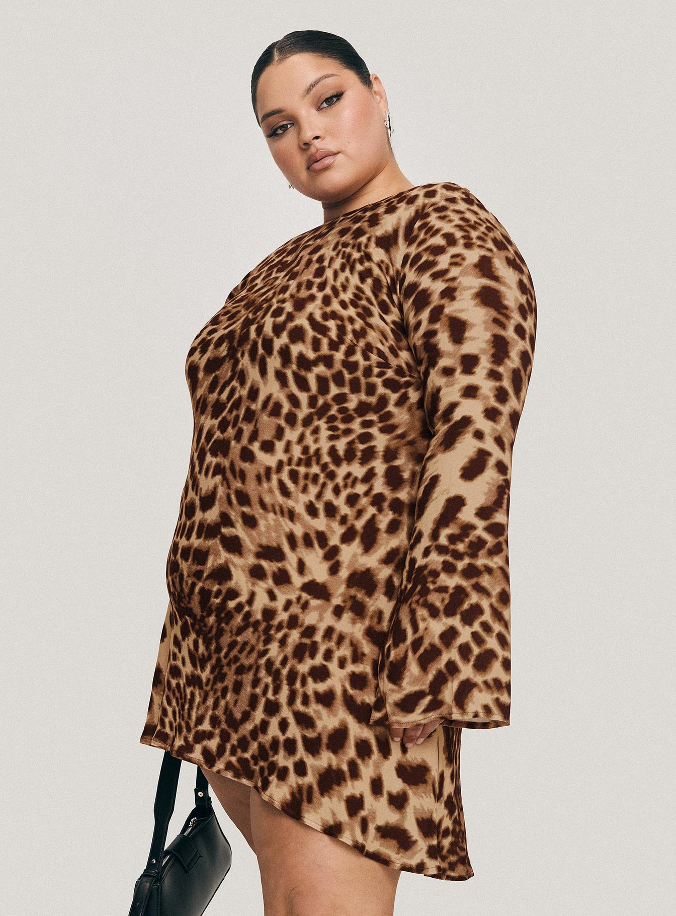Halo Bias Mini Dress Leopard Curve - Image 8