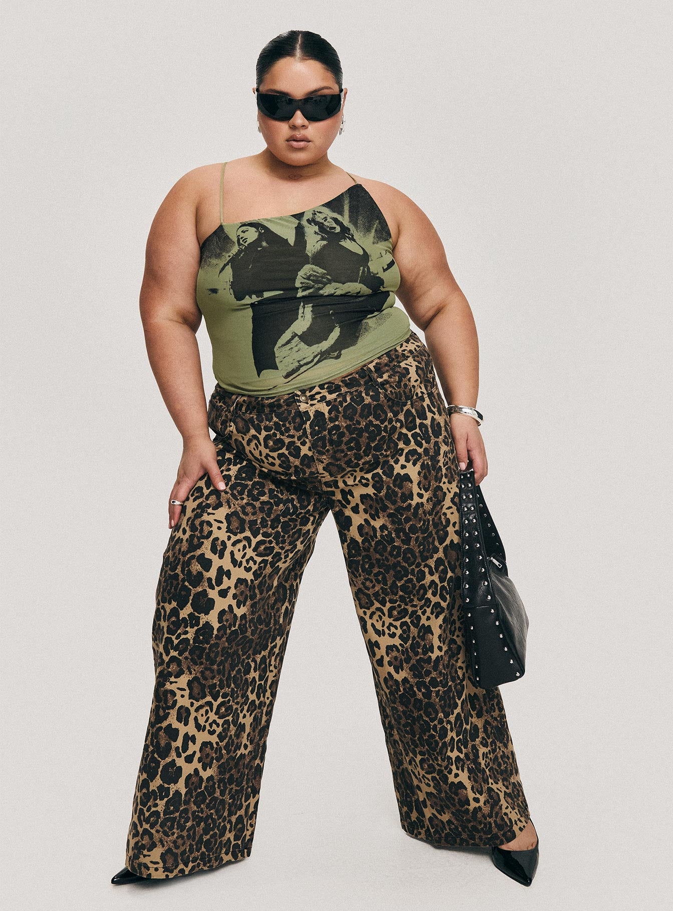 Pantar Low Rise Pants Leopard Curve - Image 8