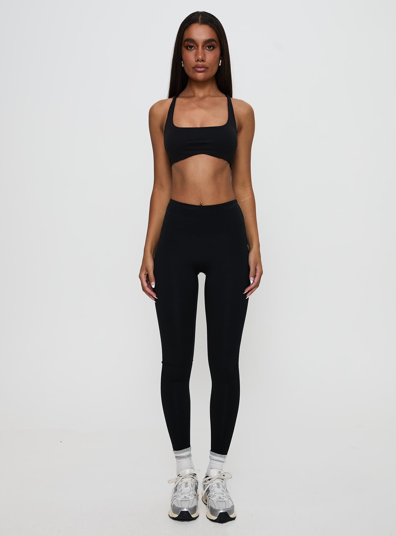 Dellah Ruched Back Leggings Black - Image 7