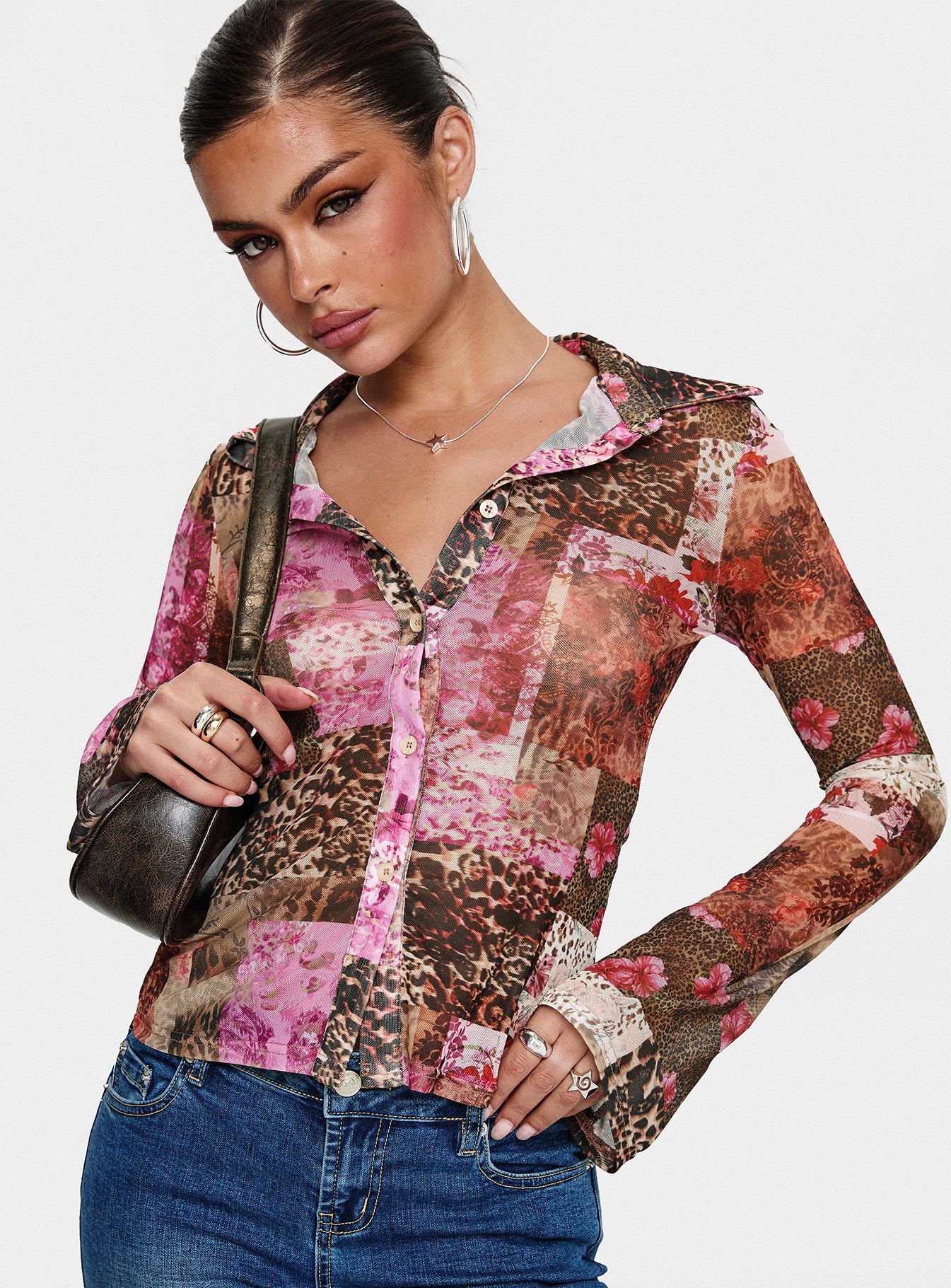 Maribou Long Sleeve Top Multi - Image 8