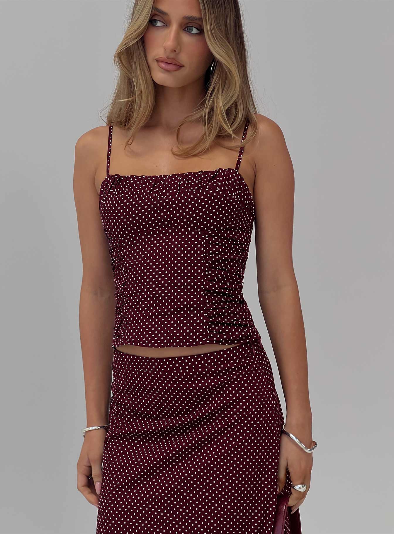 Shining Mirrors Set Burgundy - Image 8