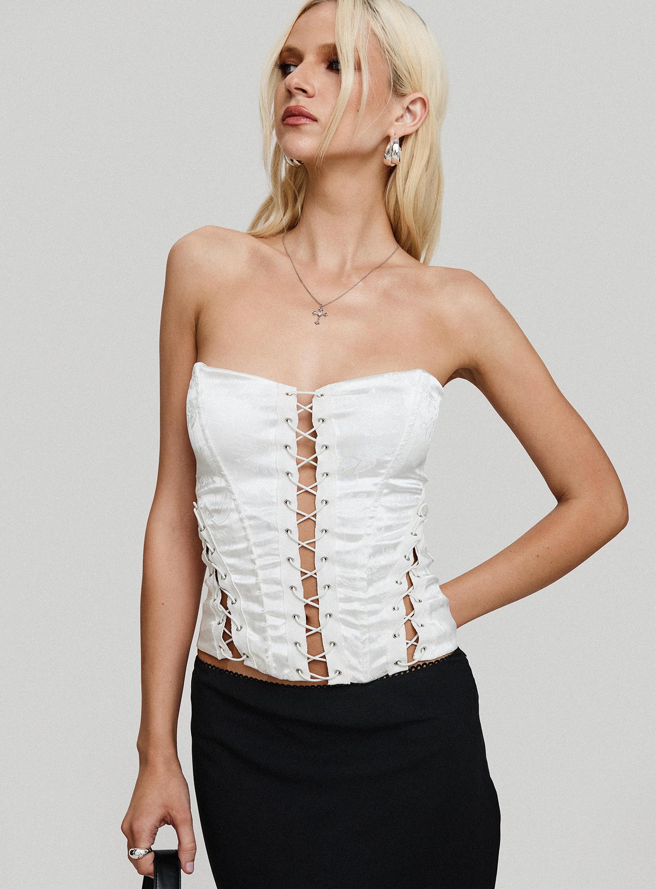 Mochi Corset Top White - Image 8