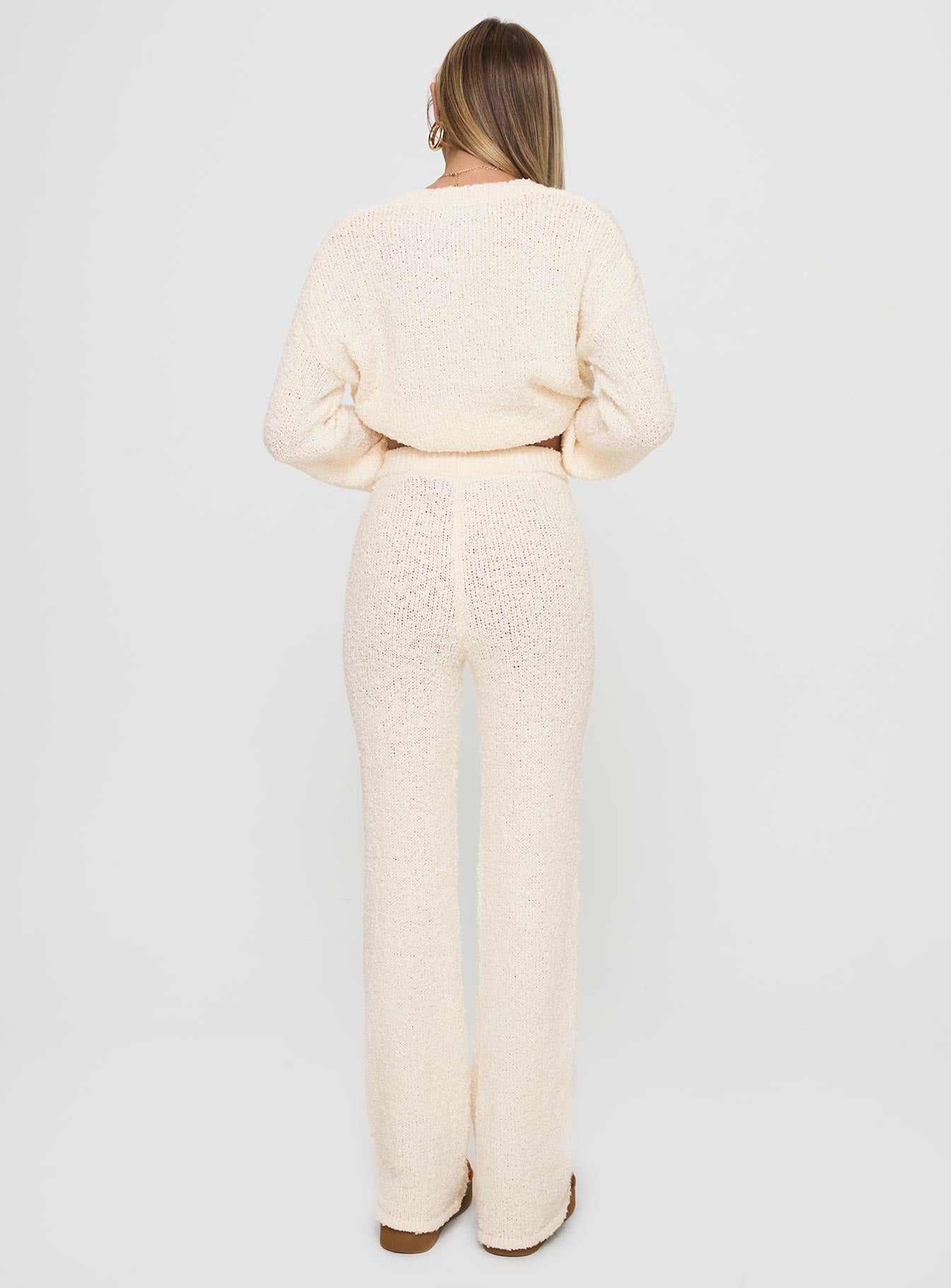 Slow Mover Boucle Lounge Set Cream - Image 8