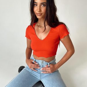 Jody Top Red