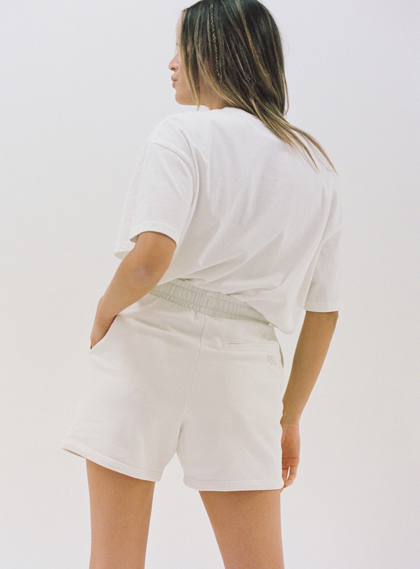 NCAA Coll Basketball Champs Shorts Unc White - Image 7