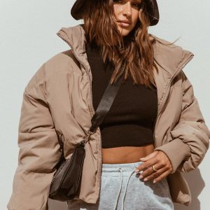 Abe Puffer Jacket Beige