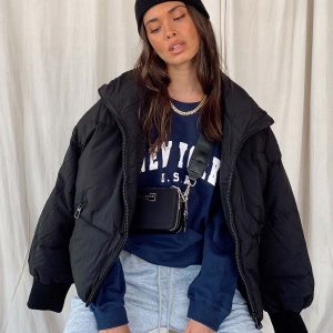 Abe Puffer Jacket Black