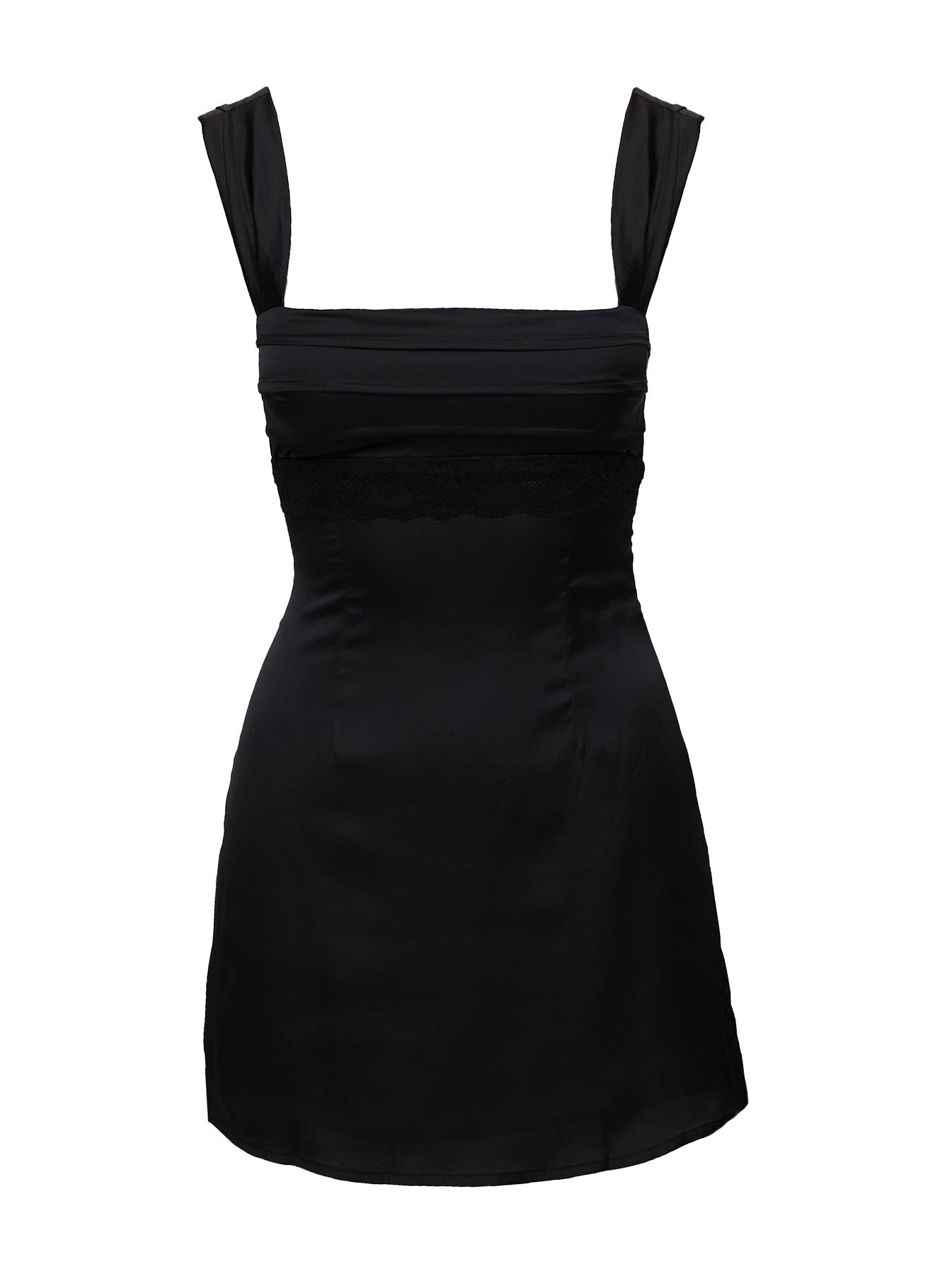Ackerley Mini Dress Black - Image 10