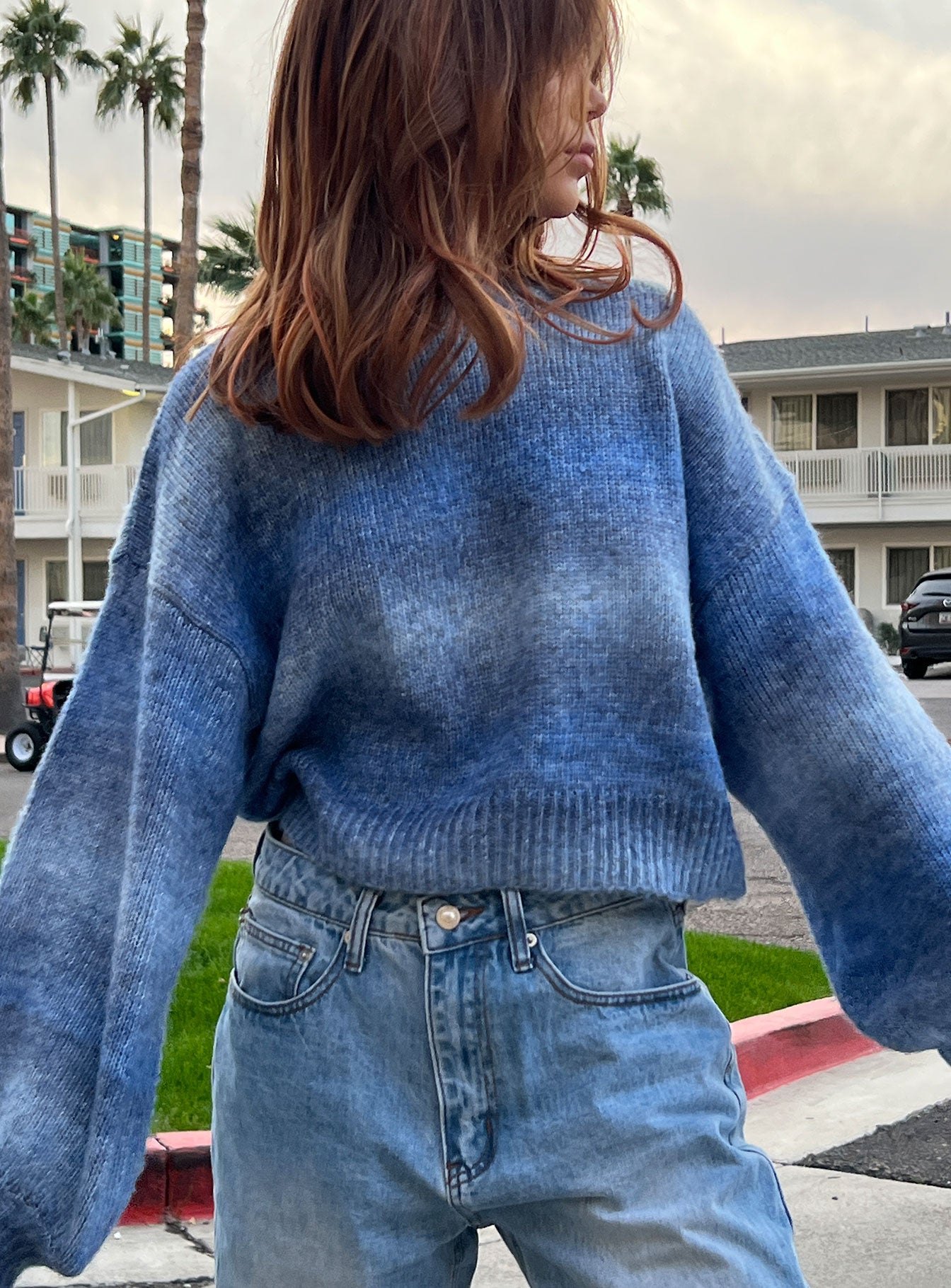 Adina Sweater Blue - Image 8