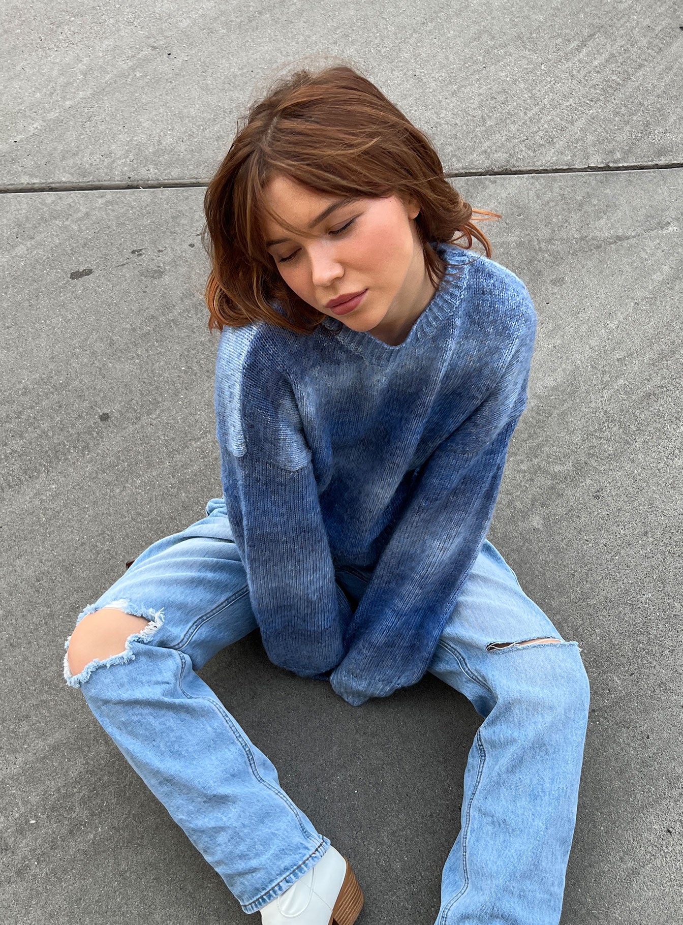 Adina Sweater Blue - Image 6