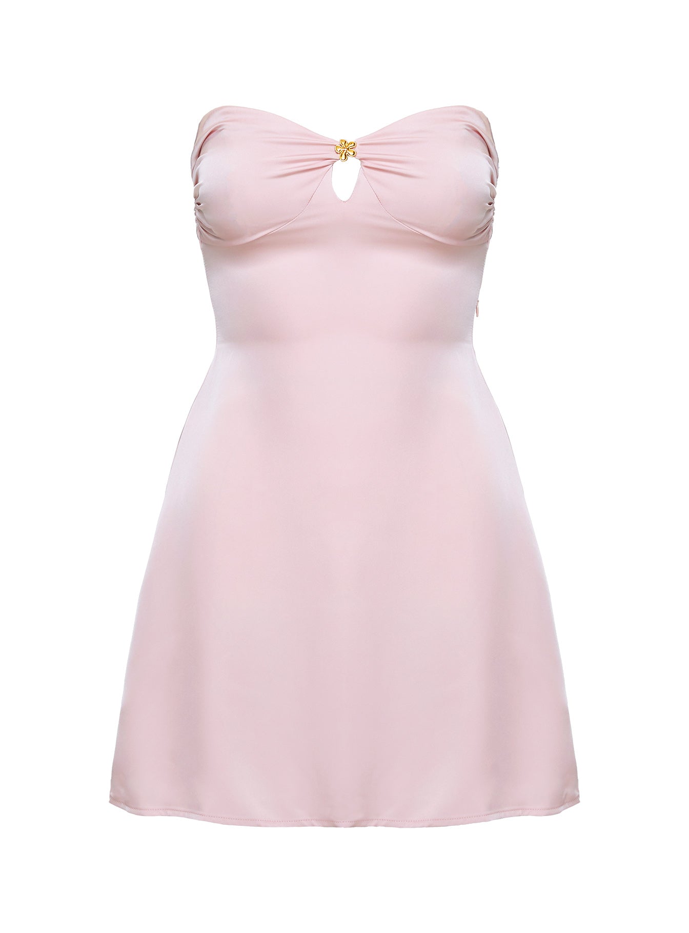 Americano Mini Dress Pink Petite - Image 5