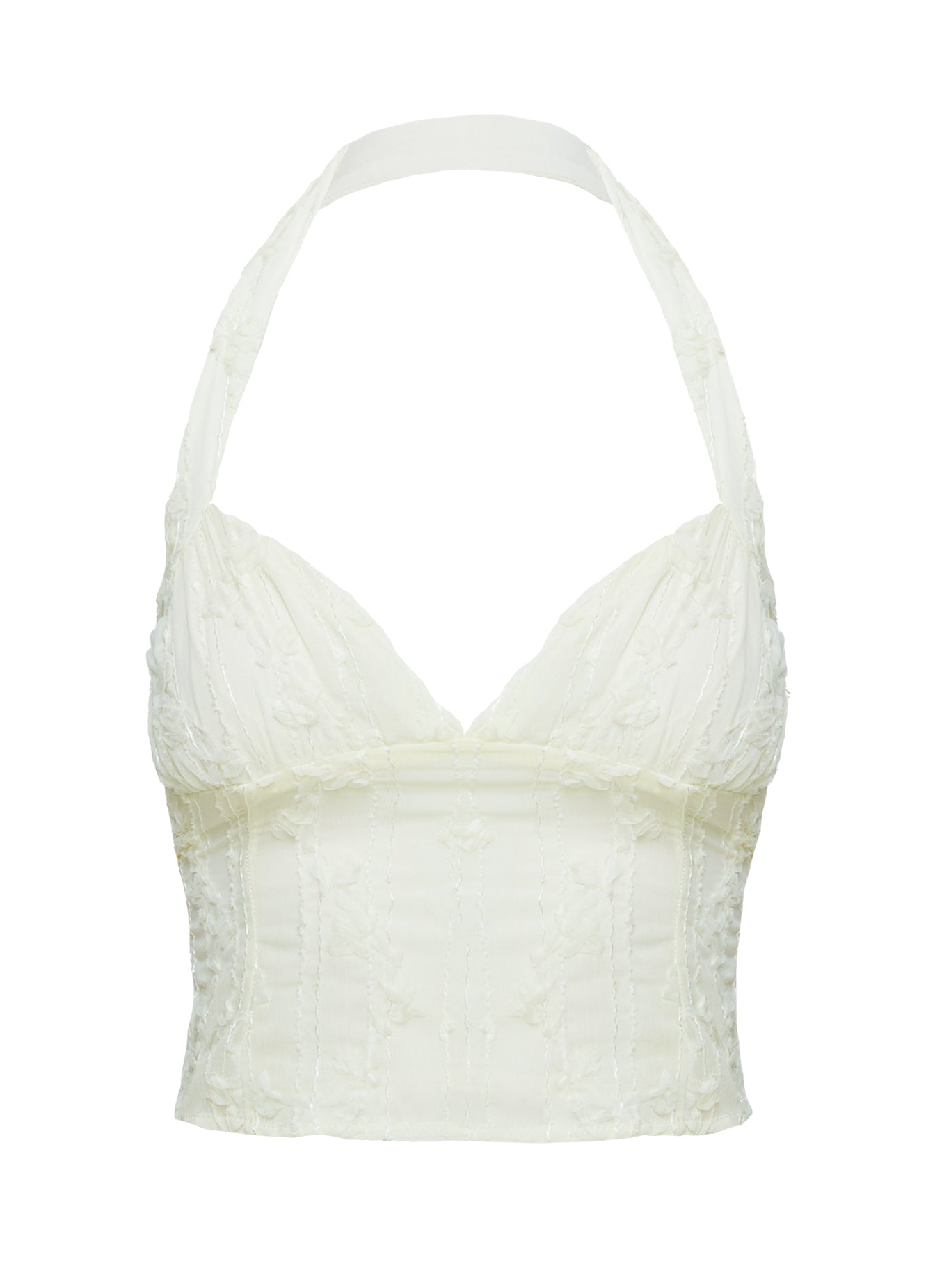 Aspyn Halter Top Yellow - Image 5