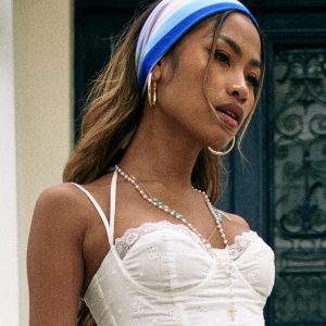 Aida Headband Blue Multi