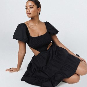 Amber Mini Dress Black