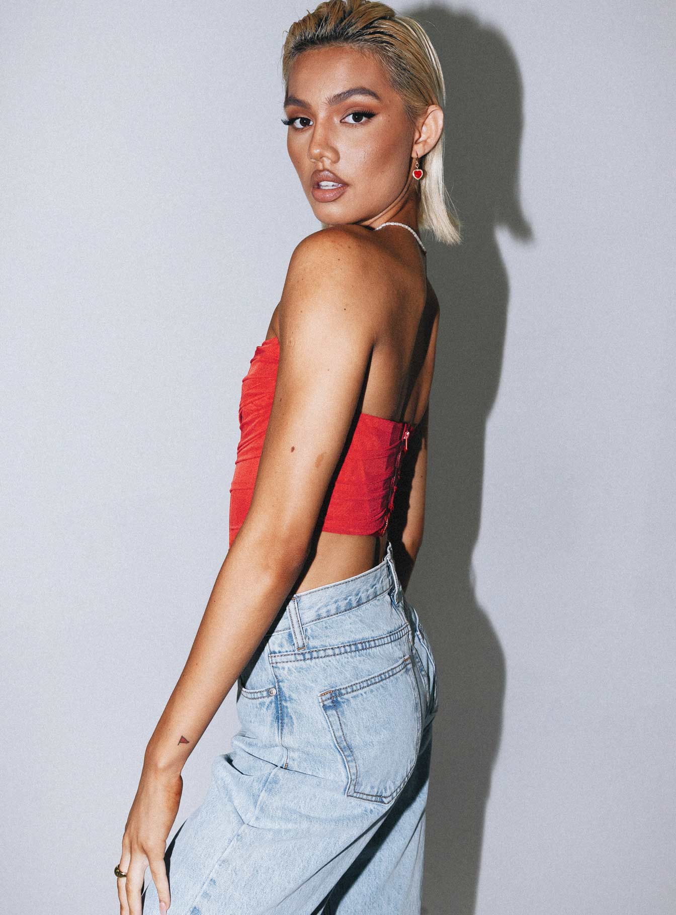 Avery Bustier Red - Image 6