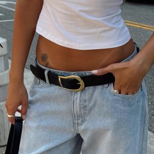 Breslin Belt Black