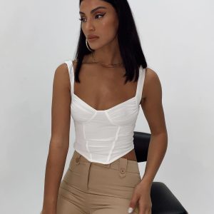 Bruna Top White Low Impact