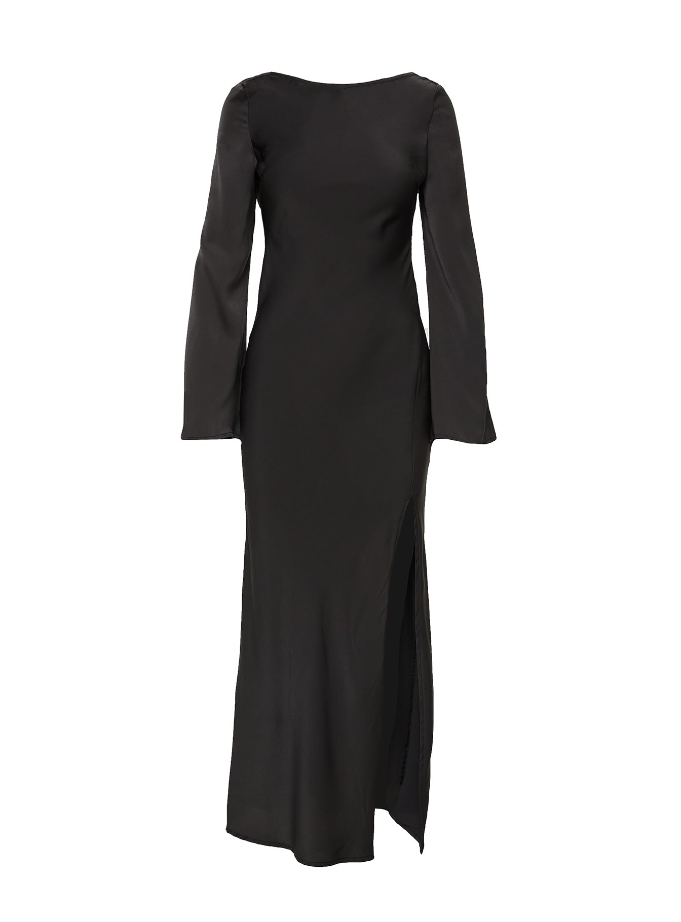 Cagely Long Sleeve Maxi Dress Black - Image 5
