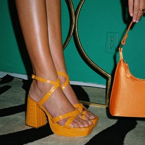 Caprice Heels Orange