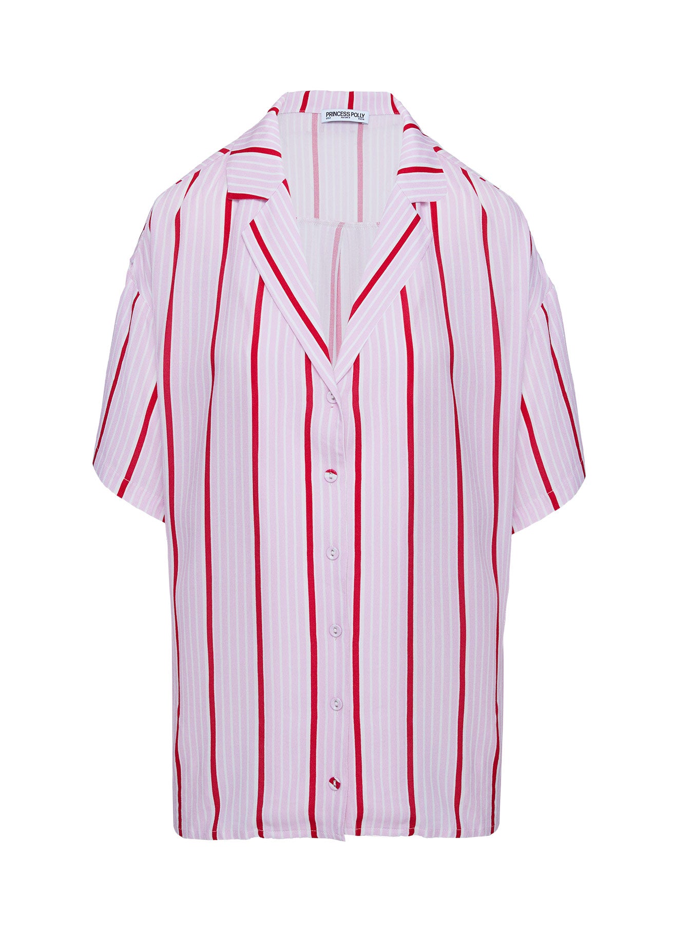 Caraliia Shirt Pink Stripe - Image 5