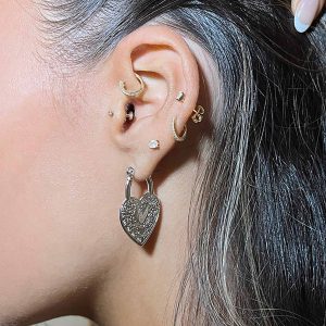 Classic Moments Earrings Silver