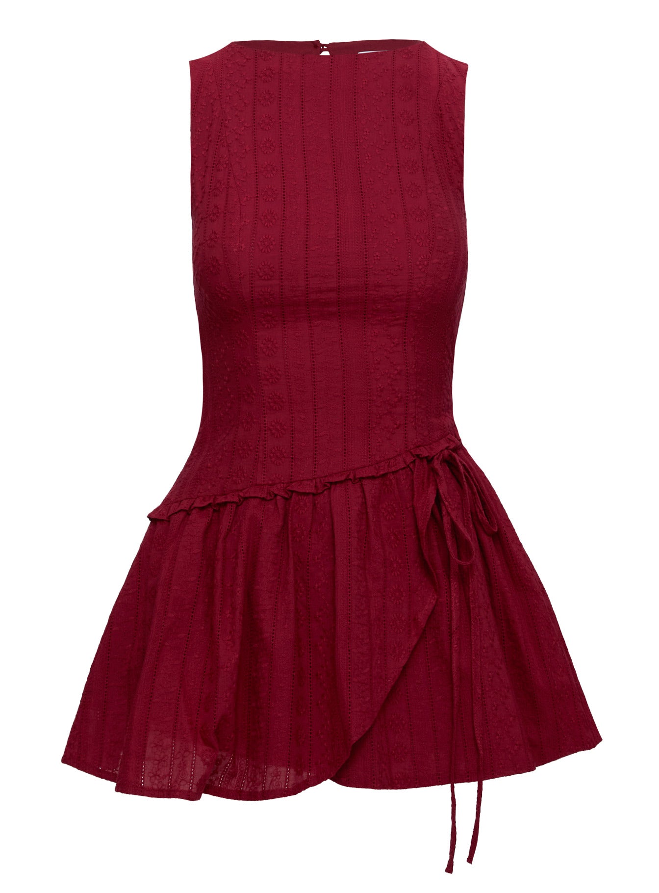 Cosie Mini Dress Red - Image 5