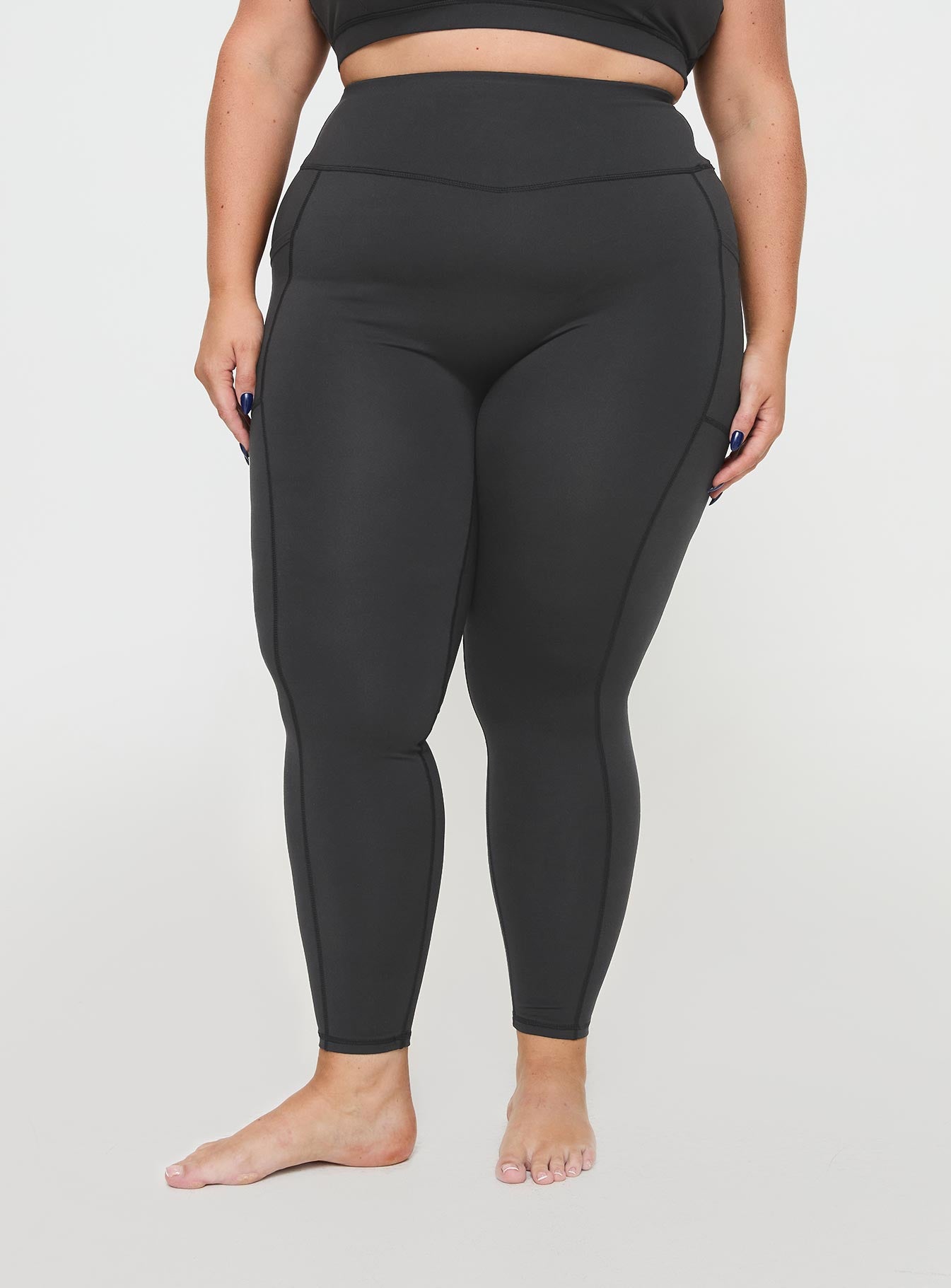 Achieve Activewear Leggings Grey Curve - Image 6