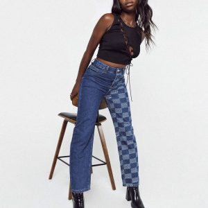 Cher Straight Leg Denim Jeans